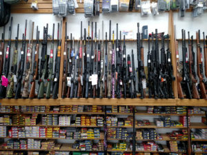 Large gun selection and ammunition available at Timberline Sports-N-Convenience