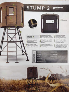 Stump 2 Vision Series Blinds available at Timerline Sports in Blackduck MN
